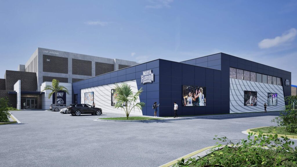 PQH Education HigherEducation UNFTrainingFacility ExteriorNorthEastView