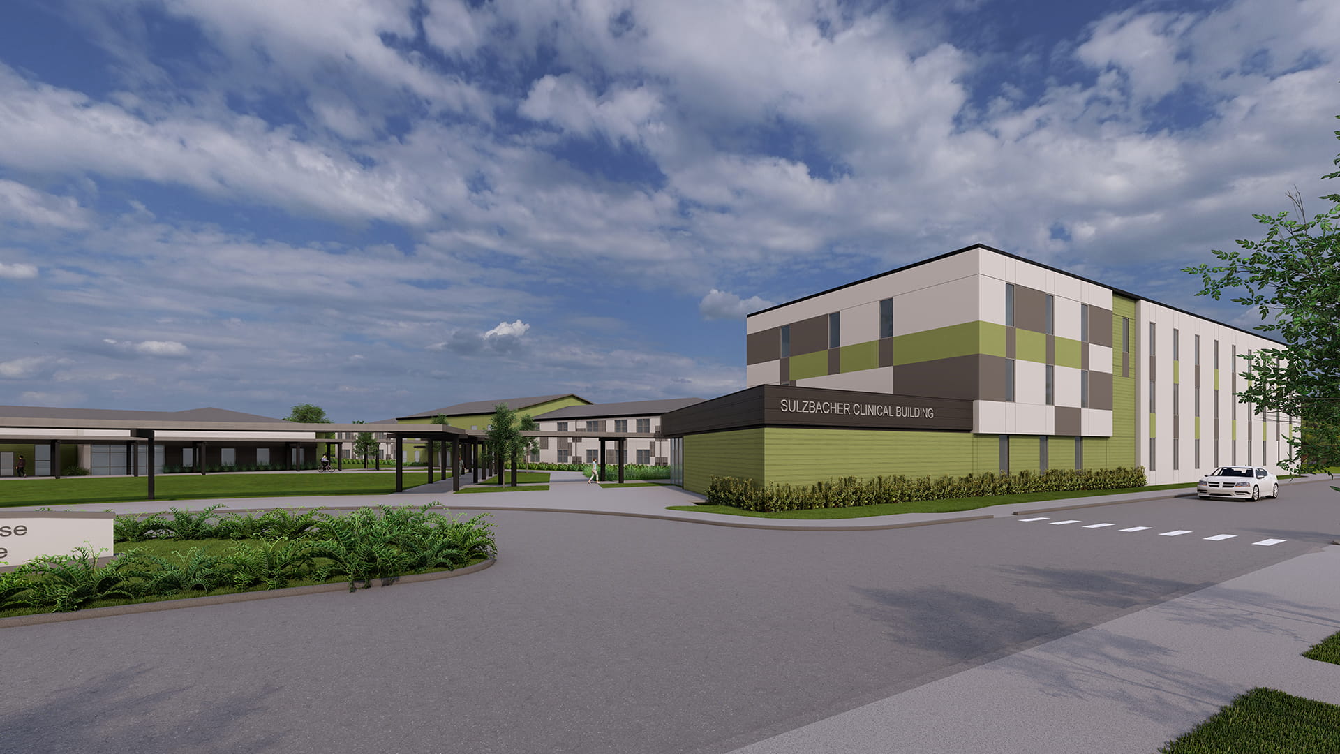 PQH Institutional SulzbacherEnterpriseVillageClinicalBuilding Exterior
