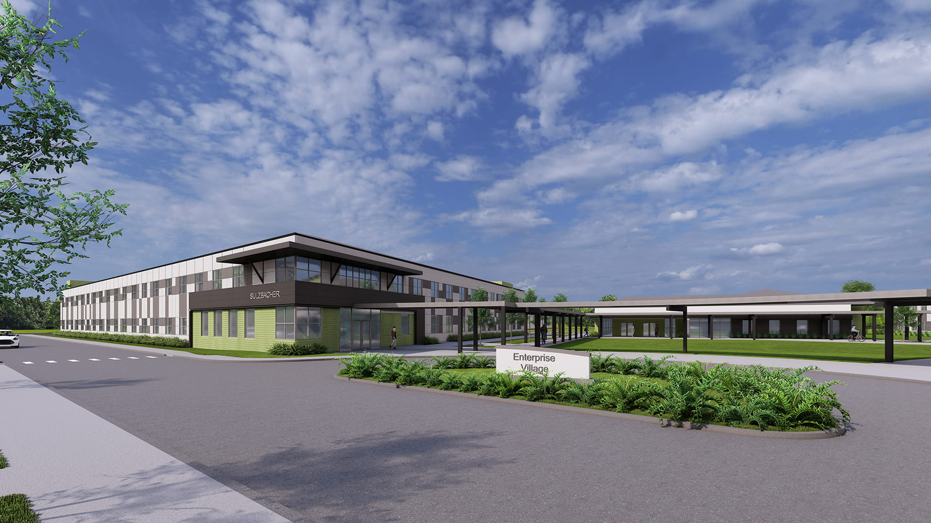 PQH Institutional SulzbacherEnterpriseVillage Exterior