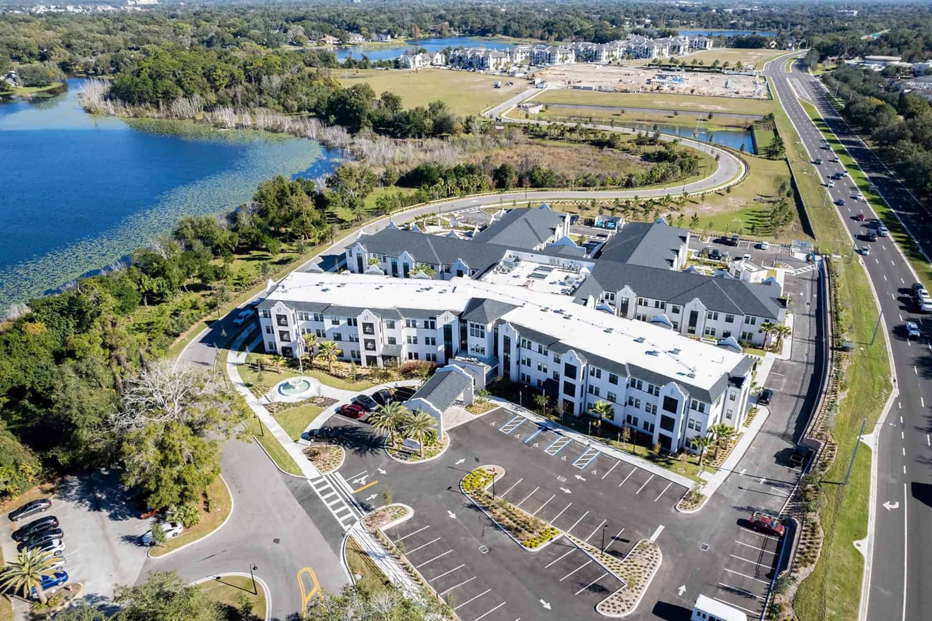 PQH Residential GroveAtTrelago AerialView